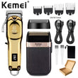 Kemei KM-678 KM-2024 KM-2628 Professional Electric Hair Clippers Beard Clipper Rechargeable Men's Shaver Hair Trimmer Kit
