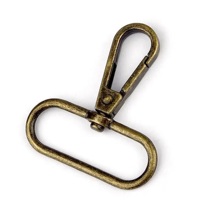 5pcs Metal Bags Strap Buckles Lobster Clasp Collar Carabiner Snap Hook DIY KeyChain Bag Part Accessories 1.6/2/2.5/3.2/3.5cm