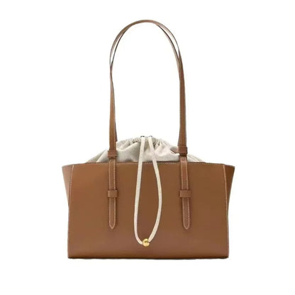 2024 New Fashionable Versatile Large Capacity City Drawstring Handbag Women's Shoulder Bag Crossbody Bag Motorcycle Equipment Ac