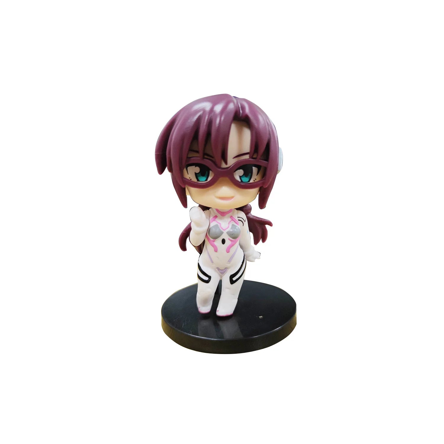 Bandai 1Pcs Random Style 10CM 2025 Anime EVA Asuka Ayanami Rei Q Version Kawaii Figure PVC Model Toys Doll Gift