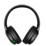 Wireless headphones QERE E80 Earphone bluetooth 5.3 ANC Noise Cancellation Hi-Res Audio Over the Ear Headset 70H 40mm Driver2.4G
