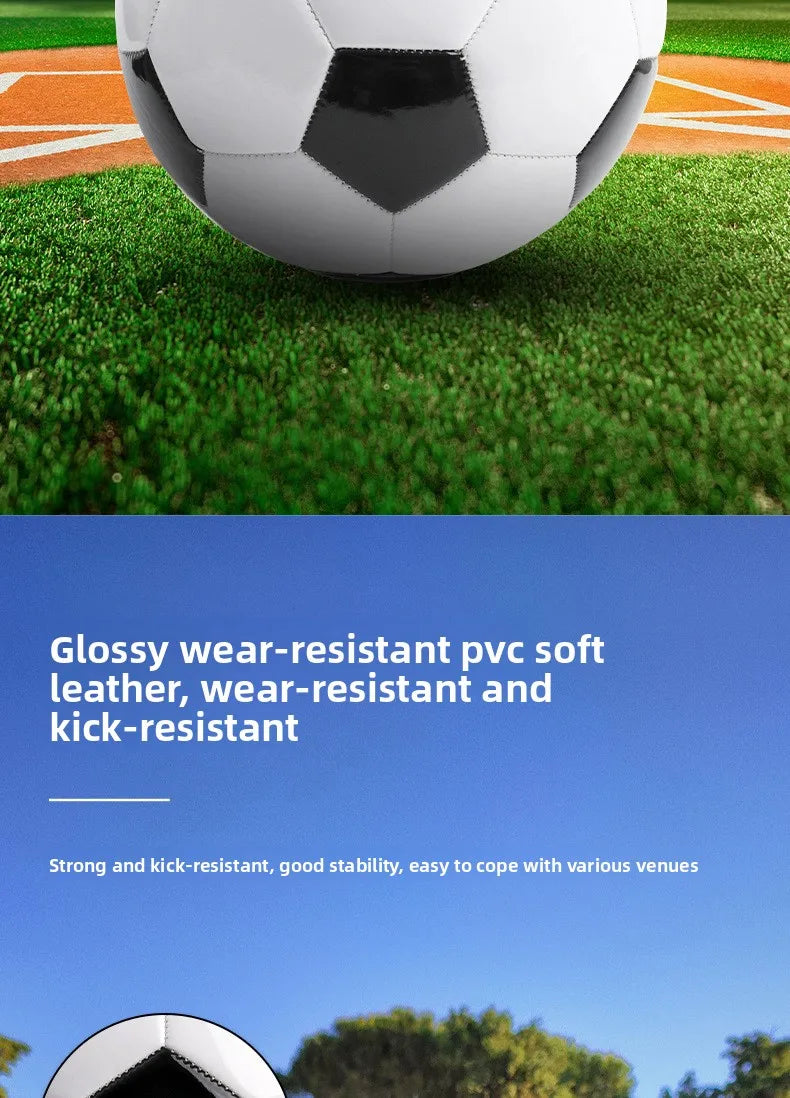Youth No 5 Soccer Training Ball Creative Personalized Fashionable Tornado Print Game-specific Thickened Soccer Ball