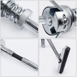 Three-jaw Cylinder Sander Inner Diameter Grinder Steel Car Engine Brake Cylinder Bore Hone Tool Flexible Shaft Honing 19-64mm