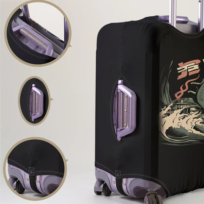 Eastern Dragon Pattern Luggage Protective Cover, suitable for 18-32 inch luggage covers, luggage handle gloves, travel accessori
