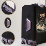 Eastern Dragon Pattern Luggage Protective Cover, suitable for 18-32 inch luggage covers, luggage handle gloves, travel accessori