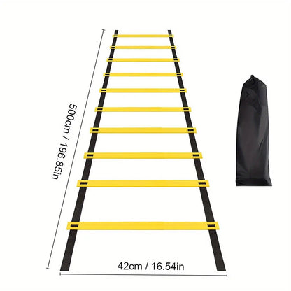 Agility Ladders Nylon Straps For Speed Training And Sports Flexibility Agility Football Training Energy Ladder Equipment