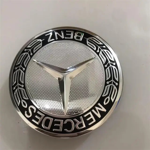 Car Wheel Center Caps, Hub Caps, Rims Cover, Mercedes Benz, AMG, A, B, C, S, Class, E, GLA, CLA, GLB, GLK, GLS, Accessories, 75mm, 4 PCS 