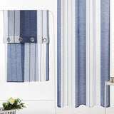 Broad Striped Sheer Curtains for Bedroom Living Room Beige Tulle Curtains for the Room Kitchen Window Treatments Drapes