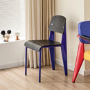American Retro Dining Chair. Dopamine Chair Solid Wood Vitra Chair. Household Light Luxury High-end Backrest Chair
