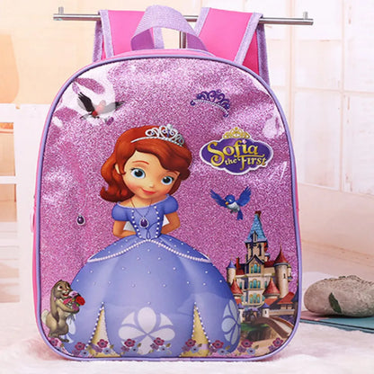 New Large-capacity of Children's Girls Cartoon Princess Elsa Schoolbag Cute Boy Backpack Children's Schoolbag