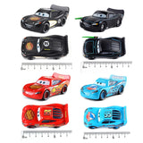 Disney Pixar Cars 3 Lightning McQueen No19 Poppy Racing Family Family Jackson Storm Ramirez Die Cast Metal Alloy Kids Gifts
