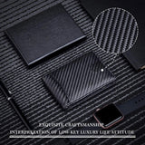 RFID Credit Card Holder Men Wallets Money Clip Luxury Slim Thin Mini Wallet Male Small Short Purse Minimalist Billfold Wallet