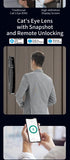 Wishome Biometric Recognition Smart Door Lock remote control Fingerprint Password IC Card APP Wifi Lock Unlock