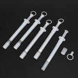 5Pcs Transparent Vagina Detox Suppositories Applicator Pusher Disposable Medical PP Capsule Applicators Available for Pills