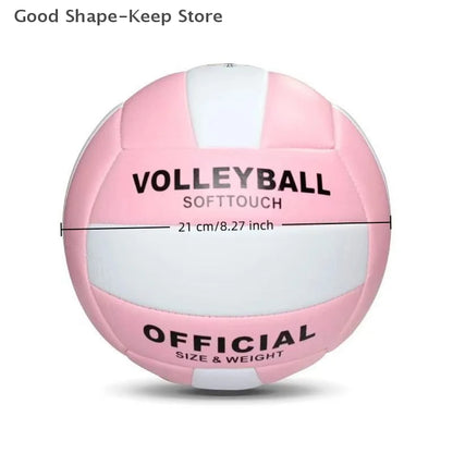 1PC Size 5 Volleyball Soft Indoor Outdoor Volleyball For Game Gym Training Beach Play Volleyball For Beginner Teenager
