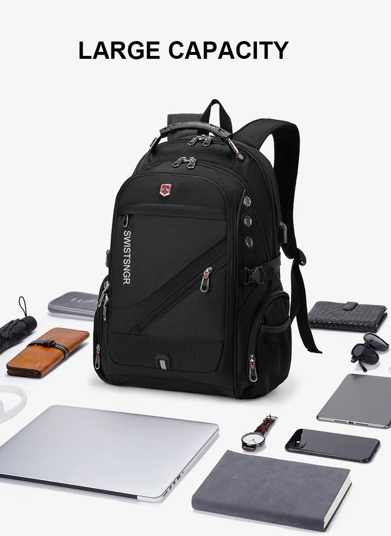 Mochila impermeable para portátil de 17/20 pulgadas 2025, mochila de viaje para hombre y mujer, mochila Oxford, mochila escolar moderna para hombre