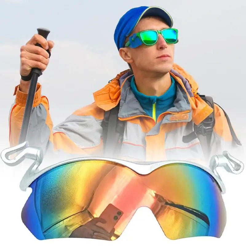 Polarized Clip Sunglasses Polarized Clip Fishing Sunglasses UV Protection Eyewear Sports Accessories Protective Glasses For