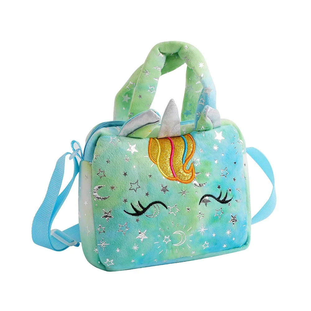 Bolsos de unicornio para niñas, bonitos bolsos cruzados para niños, regalo para niñas, monedero pequeño.