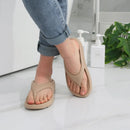 Evshine Women Orthopedic Sandals Flip Flops With Arch Support Men Non-slip Bath Shower Slippers Unisex Fashion House Slippers