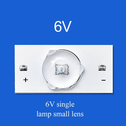Perlas de lámpara SMD de 3 V y 6 V con filtro óptico para reparación de televisores LED de 32 a 75 pulgadas con cable de 2 m, accesorios para tiras de retroiluminación LED.