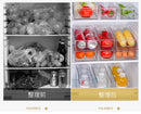 Transparent Refrigerator Storage Box Vegetable Fruit Organizer Fridge Clear Container for Kitchen Food Drinks Storage