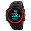 Reloj de pulsera deportivo militar YIKAZE-Y01 para hombre, reloj digital multifuncional, resistente al agua, reloj electrónico para estudiantes, reloj de pulsera masculino. 