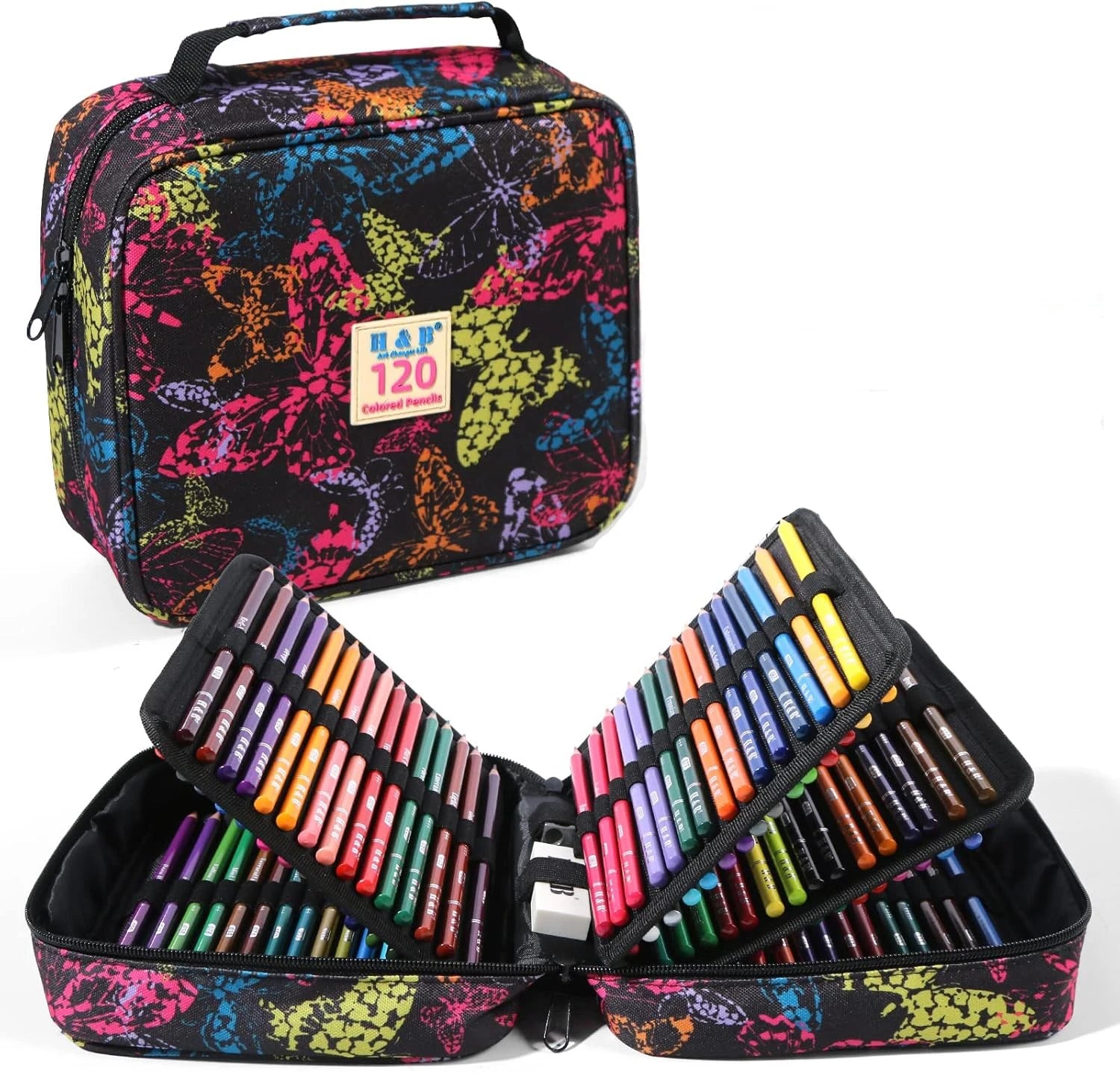 72/120/180/260 Color Lead Pencil Set - Vibrant Watercolor-Style Pencils, Erasable, Perfect for Artists & Beginners, Art Supplies