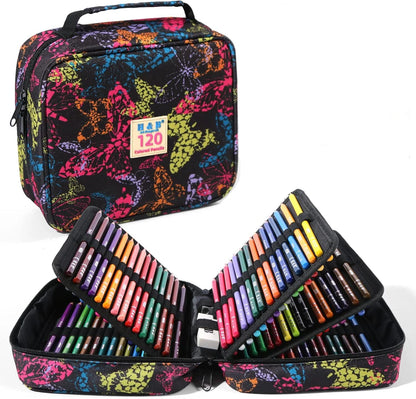 72/120/180/260 Color Lead Pencil Set - Vibrant Watercolor-Style Pencils, Erasable, Perfect for Artists & Beginners, Art Supplies