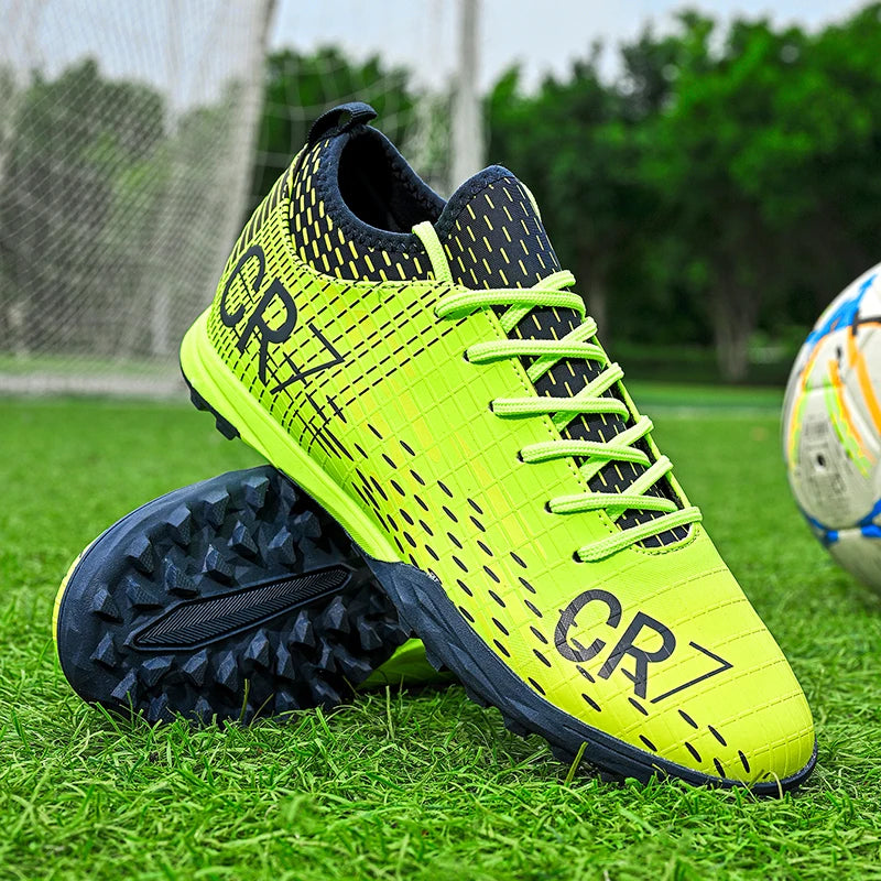 Men Football Shoes Society Soccer Shoes Original Professional Outdoor Training Top Quality Sneaker Long Spikes Football Boots