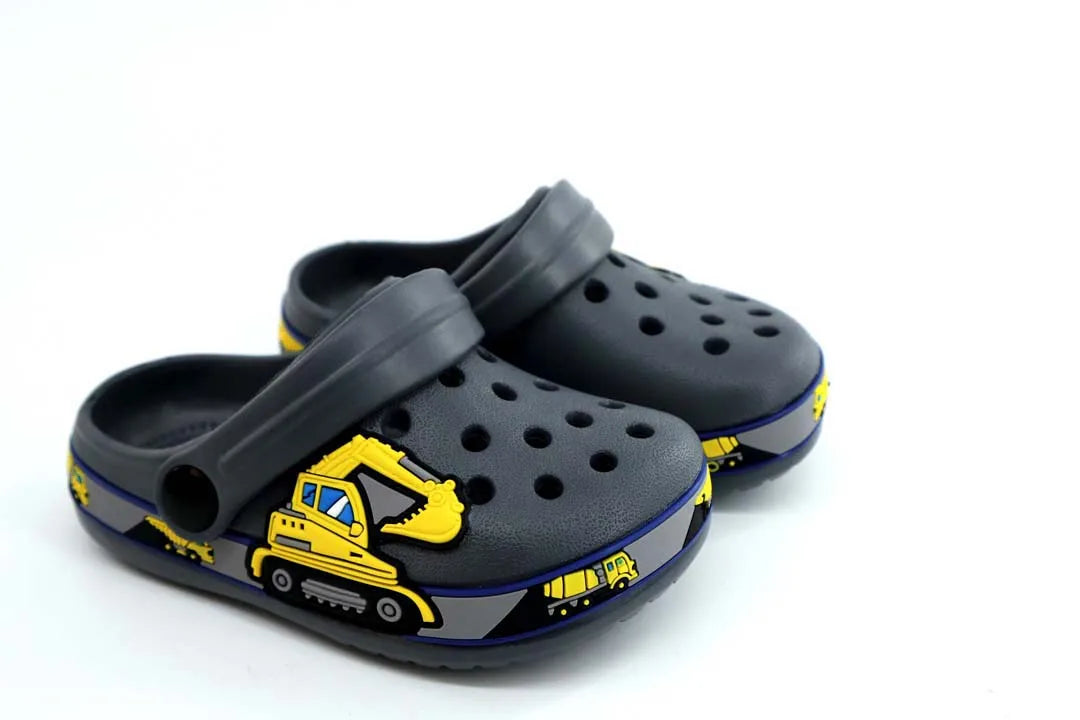 Bonitas pantuflas de animales para bebés y niños, sandalias de verano con dibujos animados, zapatos de playa para niñas, lindas pantuflas para niños.