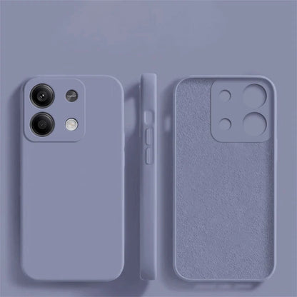 Redmi Note 13 Pro Plus 5G Case Luxury Liquid Silicone Phone Case For Xiaomi Redmi Note 13 Note13 Pro Plus Shockproof Soft Cover