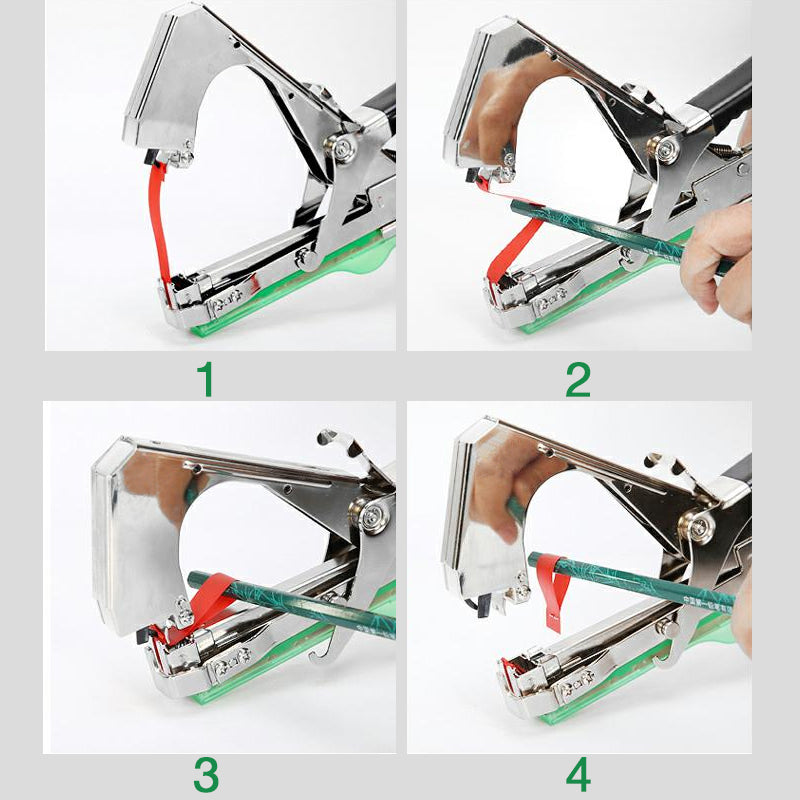 Garden Plants Tying Machine Plant Branch Hand Tying Binding Machine Minced Vegetable Tapetool Tapener Tapes Garden Tools