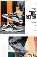 Oulylan Lightweight Running Shoes For Men 2024 Designer Mesh Casual Sneakers Lace-Up Male Outdoor Sports Tennis Shoe