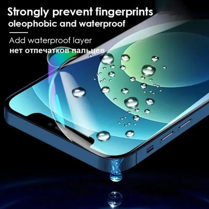 1-5 protectores de pantalla de hidrogel de cobertura completa para iPhone 14, 11, 16, 12, 13 Pro Max, 7, 8, 14 Plus, 13, 12 Mini, X, XR, XS MAX