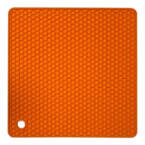 18cm Square Silicone Mat Heat Resistant Potholder Dining Table Placemat Non-slip Pot Holder Cup Coaster Kitchen Accessories