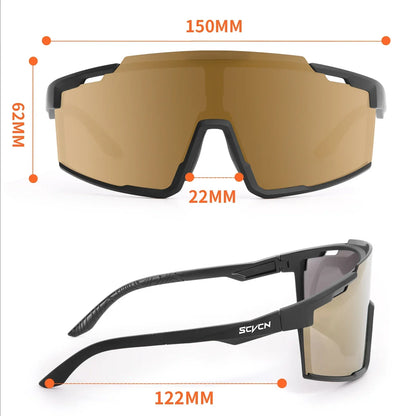 SCVCN Photochromic Cycling Sunglasses Sports Bicycle Glasses MTB Mountain Bike Goggles Accessories UV400 Outdoor Eyewear Men