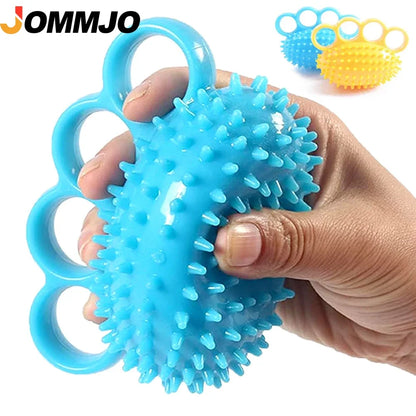 1Pcs Hand Grip Strength Ball, Finger Wrist Flexibility Exerciser Grip Ball, Muscles and Hand Strengthener Exercise for 4 Fingers