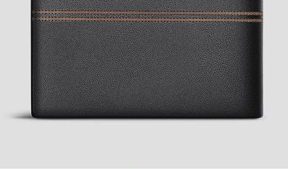 Septwolves Genuine Leather Wallets For Men Original Leather Wallet Man Cowhide Wolf Pattern With Brand Box Father Lover Gift