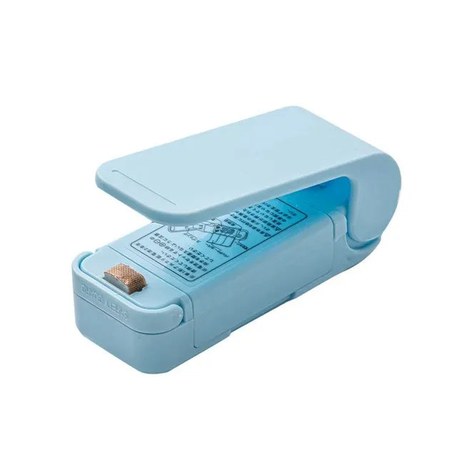 Mini máquina selladora de bolsas térmicas, selladora de paquetes, bolsas de plástico térmicas, selladora portátil de bolsas de alimentos, selladora térmica para envases de alimentos 