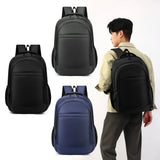 Large Capacity Backpack Comfortable Men'S Backpack Double-Shoulder Backpack Ergonomic Business Computer Bag For Mountaineering