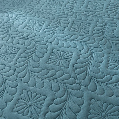Waterproof Quilted Mattress Cover - Cotton Top, Antibacterial Fiber Fill, TPU Waterproof Layer - A-Class Health Standard