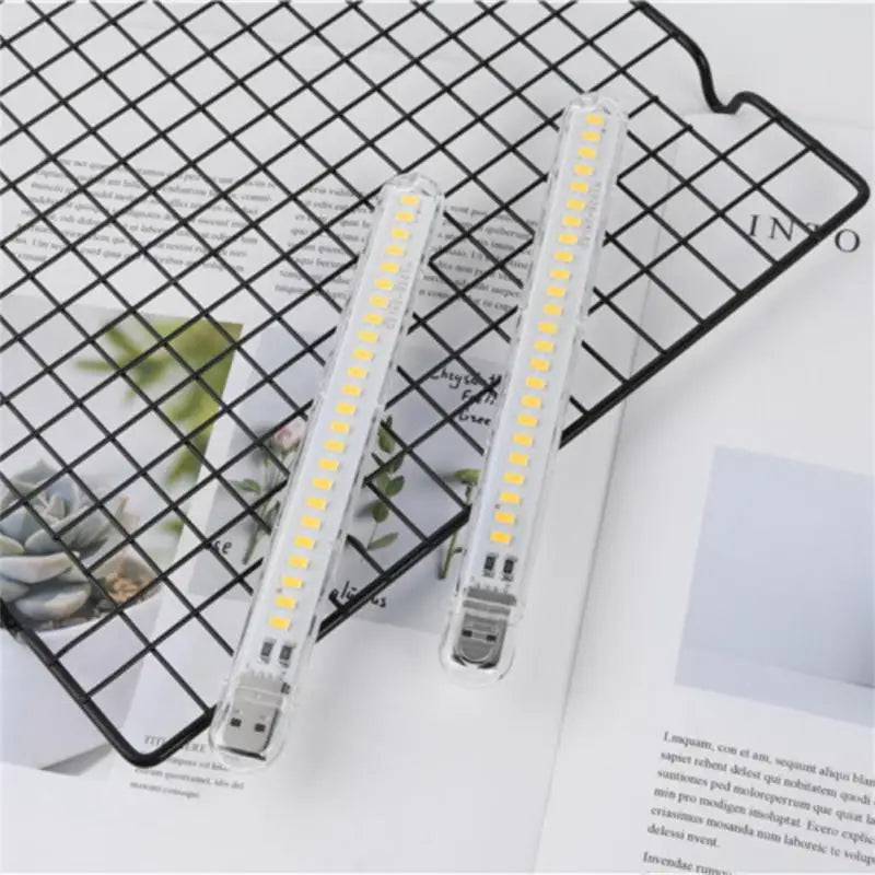 10 pces usb led luzes do livro 2-24leds smd 5630 5730 lâmpada led 5v entrada de energia branco 5000-6500k branco quente 3000-3500k usb luz noturna