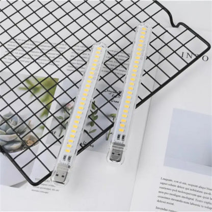 10 pces usb led luzes do livro 2-24leds smd 5630 5730 lâmpada led 5v entrada de energia branco 5000-6500k branco quente 3000-3500k usb luz noturna