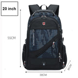 Mochila impermeable para portátil de 17/20 pulgadas 2025, mochila de viaje para hombre y mujer, mochila Oxford, mochila escolar moderna para hombre