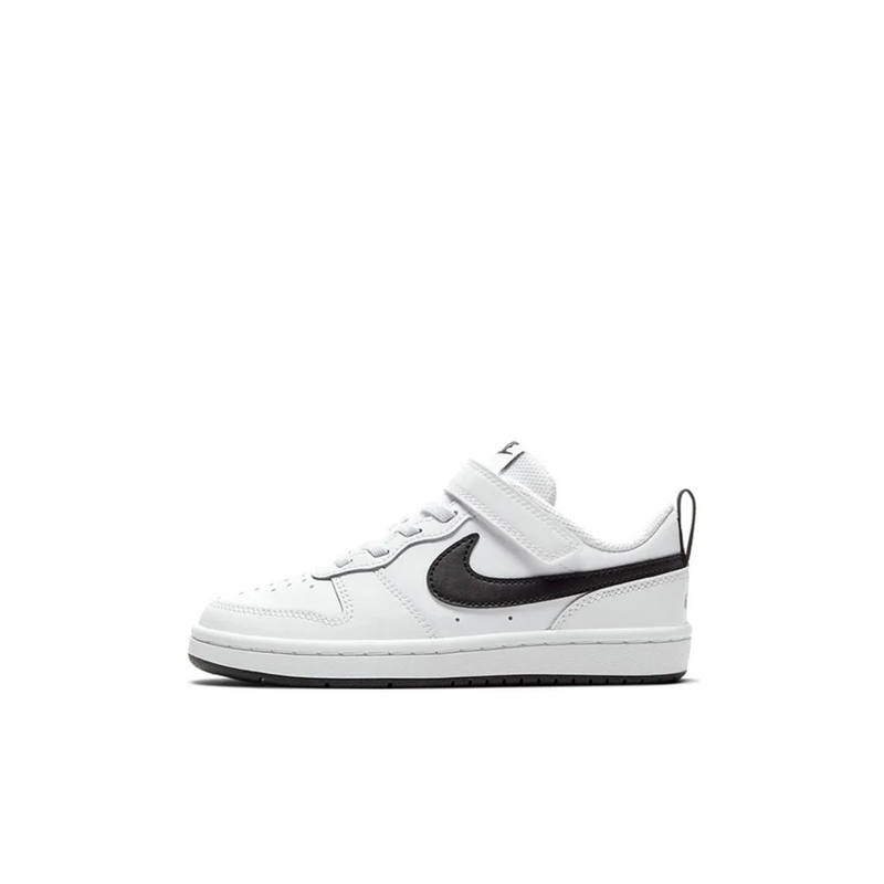 Tênis Nike Low 2 xadrez e versátil de cano baixo para crianças, branco, vermelho e preto