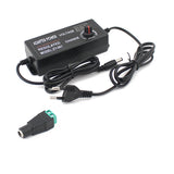 AC DC Adjustable Adapter 12V Volt LED Display Screen Power Supply 220V TO 3V 5V 9V 12V 24V 36V With DC Jack Connector Plug