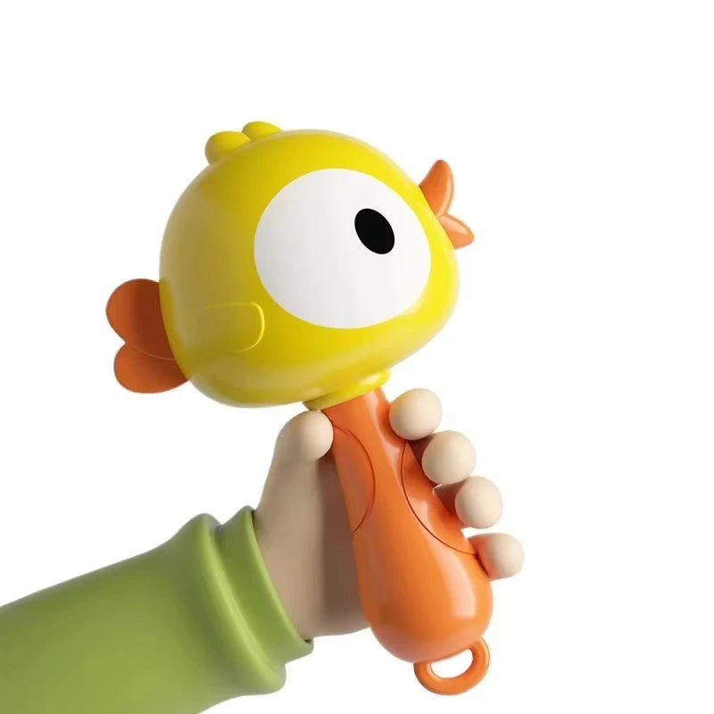 Baby Teething Toys Silicone Chew Teether Teethers for Babies Development Baby Rattle Newborn Infant Sensory Baby Toys 0-3-6-12 M