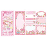 Cute Cartoon Sticky Notes Set 9 Designs 180 Sheets Foldable Memo Pads for Office School Journaling and Desk Organization