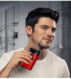 VGR 001 977 new hair trimming set high-end men's hair clipper intelligent digital display electric carving and whitening trimmer