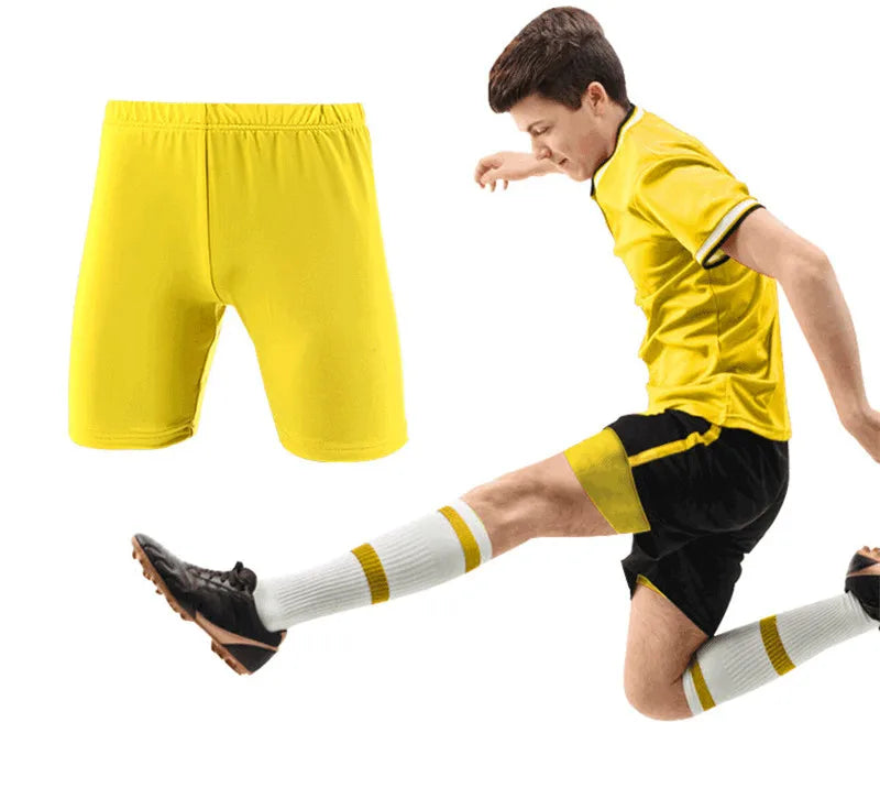 Summer Children Boy Capri Running Tights Pants Kids Basketball Football Soccer Fitness Exercise Sport Cropped Leggings Shorts 40